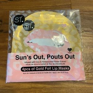 SFglow suns out pours out lip mask - set of 4! VEGAN